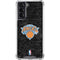 NBA New York Knicks Black Secondary Logo Galaxy S21 5G Clear Case