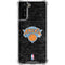 NBA New York Knicks Black Secondary Logo Galaxy S21 Plus 5G Clear Case