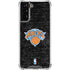 NBA New York Knicks Black Secondary Logo Galaxy S21 Plus 5G Clear Case