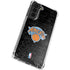 NBA New York Knicks Black Secondary Logo Galaxy S21 Plus 5G Clear Case