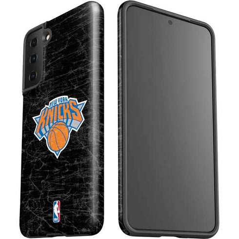 NBA New York Knicks Black Secondary Logo Galaxy S21 Plus 5G Pro Case