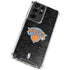 NBA New York Knicks Black Secondary Logo Galaxy S21 Ultra 5G Clear Case