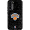 NBA New York Knicks Black Secondary Logo Galaxy S22 Plus Pro Case