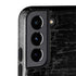 NBA New York Knicks Black Secondary Logo Galaxy S22 Pro Case