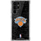 NBA New York Knicks Black Secondary Logo Galaxy S22 Ultra Clear Case