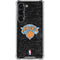 NBA New York Knicks Black Secondary Logo Galaxy S23 Clear Case