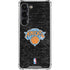 NBA New York Knicks Black Secondary Logo Galaxy S23 Clear Case