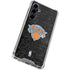 NBA New York Knicks Black Secondary Logo Galaxy S23 FE Clear Case
