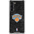 NBA New York Knicks Black Secondary Logo Galaxy S23 Plus Clear Case