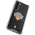 NBA New York Knicks Black Secondary Logo Galaxy S23 Plus Clear Case