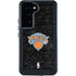 NBA New York Knicks Black Secondary Logo Galaxy S23 Waterproof Case