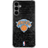 NBA New York Knicks Black Secondary Logo Galaxy S24 Plus Clear Case