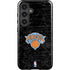 NBA New York Knicks Black Secondary Logo Galaxy S24 Plus Impact Case