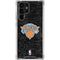 NBA New York Knicks Black Secondary Logo Galaxy S24 Ultra Clear Case