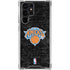 NBA New York Knicks Black Secondary Logo Galaxy S24 Ultra Clear Case