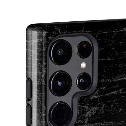 NBA New York Knicks Black Secondary Logo Galaxy S24 Ultra Impact Case