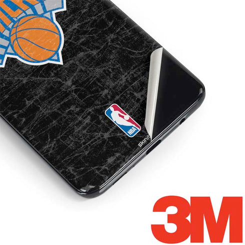 NBA New York Knicks Black Secondary Logo Galaxy S9 Plus Skin