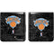 NBA New York Knicks Black Secondary Logo Galaxy Z Flip Skin