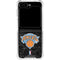 NBA New York Knicks Black Secondary Logo Galaxy Z Flip5 5G Clear Case