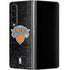 NBA New York Knicks Black Secondary Logo Galaxy Z Fold4 5G Skin