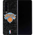 NBA New York Knicks Black Secondary Logo Galaxy Z Fold4 5G Skin