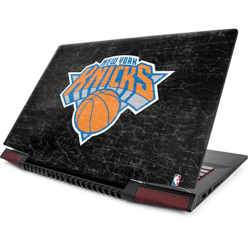 NBA New York Knicks Black Secondary Logo Lenovo IdeaPad Skin