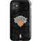 NBA New York Knicks Black Secondary Logo iPhone 11 Impact Case