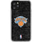 NBA New York Knicks Black Secondary Logo iPhone 11 Pro Clear Case