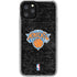 NBA New York Knicks Black Secondary Logo iPhone 11 Pro Clear Case