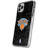 NBA New York Knicks Black Secondary Logo iPhone 11 Pro Clear Case