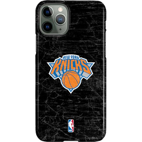 NBA New York Knicks Black Secondary Logo iPhone 11 Pro Lite Case