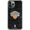 NBA New York Knicks Black Secondary Logo iPhone 11 Pro Max Clear Case
