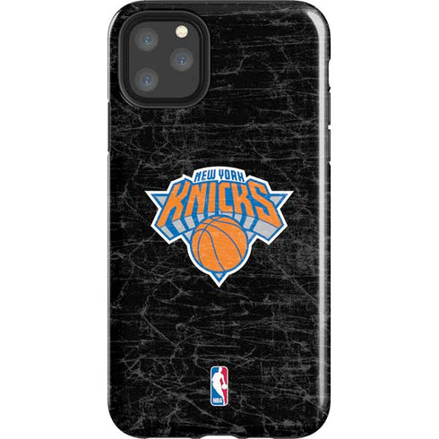 NBA New York Knicks Black Secondary Logo iPhone 11 Pro Max Impact Case