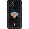 NBA New York Knicks Black Secondary Logo iPhone 11 Pro Max Waterproof Case