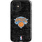 NBA New York Knicks Black Secondary Logo iPhone 12 Impact Case