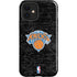 NBA New York Knicks Black Secondary Logo iPhone 12 Impact Case
