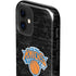 NBA New York Knicks Black Secondary Logo iPhone 12 Impact Case