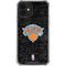 NBA New York Knicks Black Secondary Logo iPhone 12 Mini Clear Case