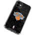 NBA New York Knicks Black Secondary Logo iPhone 12 Mini Clear Case