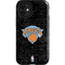 NBA New York Knicks Black Secondary Logo iPhone 12 Mini Impact Case