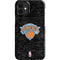 NBA New York Knicks Black Secondary Logo iPhone 12 Mini Lite Case