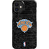 NBA New York Knicks Black Secondary Logo iPhone 12 Mini Lite Case