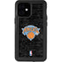 NBA New York Knicks Black Secondary Logo iPhone 12 Mini Waterproof Case
