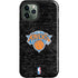 NBA New York Knicks Black Secondary Logo iPhone 12 Pro Impact Case