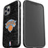 NBA New York Knicks Black Secondary Logo iPhone 12 Pro Impact Case
