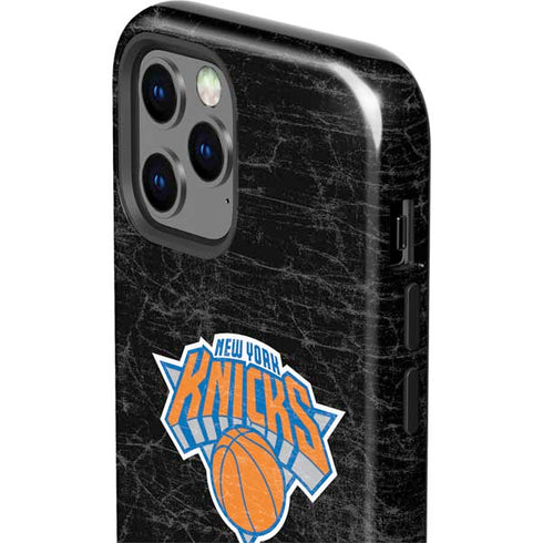 NBA New York Knicks Black Secondary Logo iPhone 12 Pro Max Impact Case