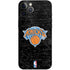NBA New York Knicks Black Secondary Logo iPhone 12 Pro Max Skin