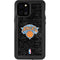 NBA New York Knicks Black Secondary Logo iPhone 12 Pro Max Waterproof Case