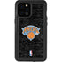 NBA New York Knicks Black Secondary Logo iPhone 12 Pro Max Waterproof Case