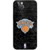 NBA New York Knicks Black Secondary Logo iPhone 12 Pro Skin